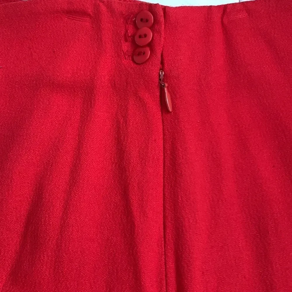 Rena Roman for Saville Women’s Red Skirt. Size 12